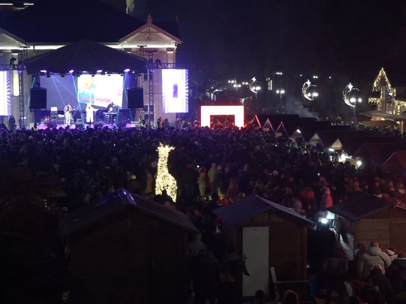 prikaz Centralnog Trga kulture u Vrnjačkoj banji